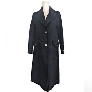 100% wool 🎀 Winter Coat 🎀 black long coat